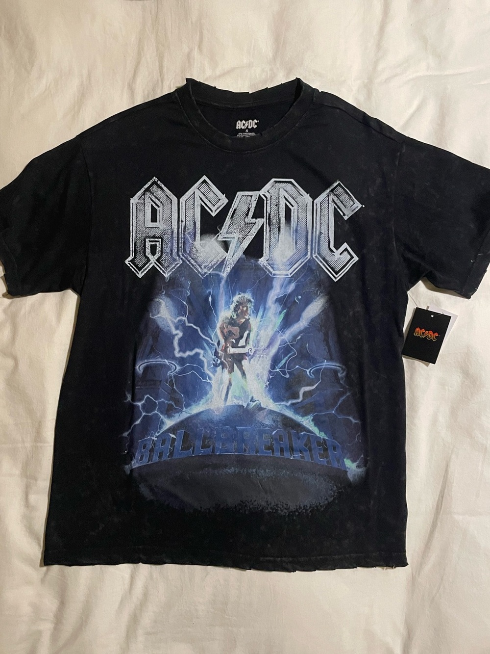 AC/DC Black Band Tee 1996 Tour